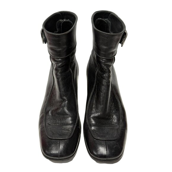 $2190 Saint Laurent miles bootie baby boots size 10 / 40 - Picture 2 of 6